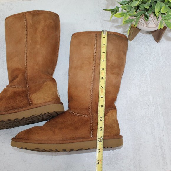 UGG Classic II Tall Boots in Chestnut Color - Picture 6 of 13